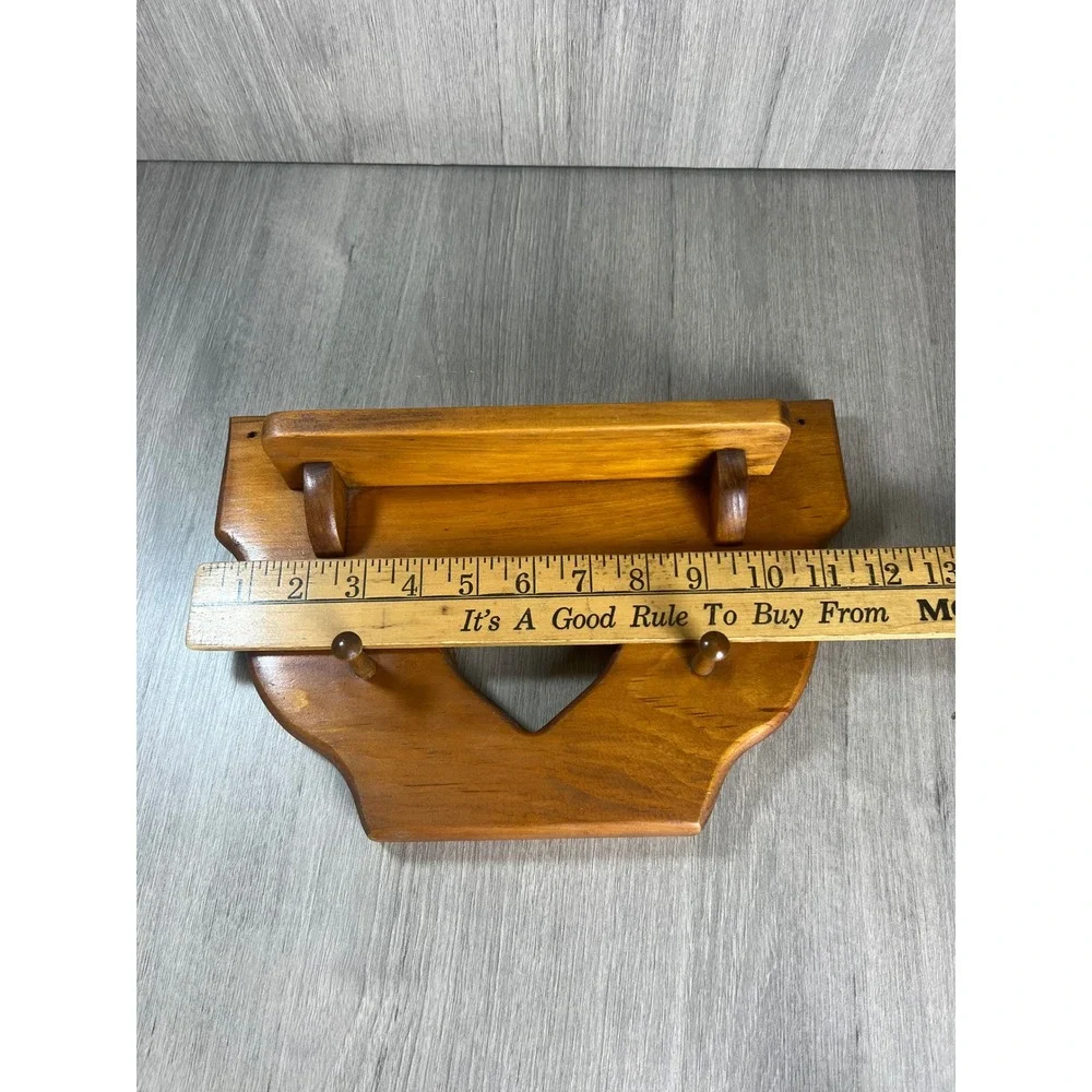 Handmade vintage wooden